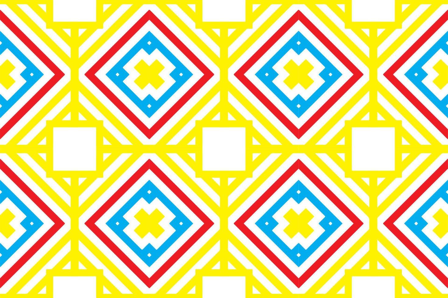 patrón geométrico colorido abstracto vector