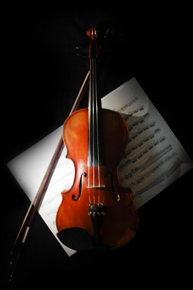 música de fondo de violín para negocios y banner foto