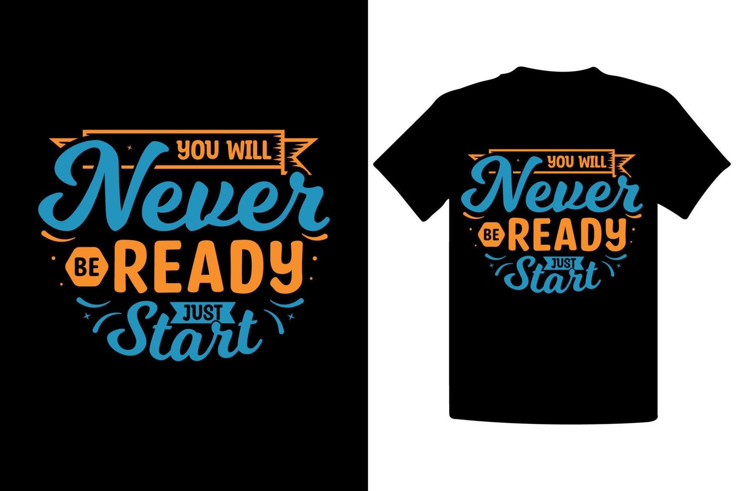 Inspirational t-shirt design vector