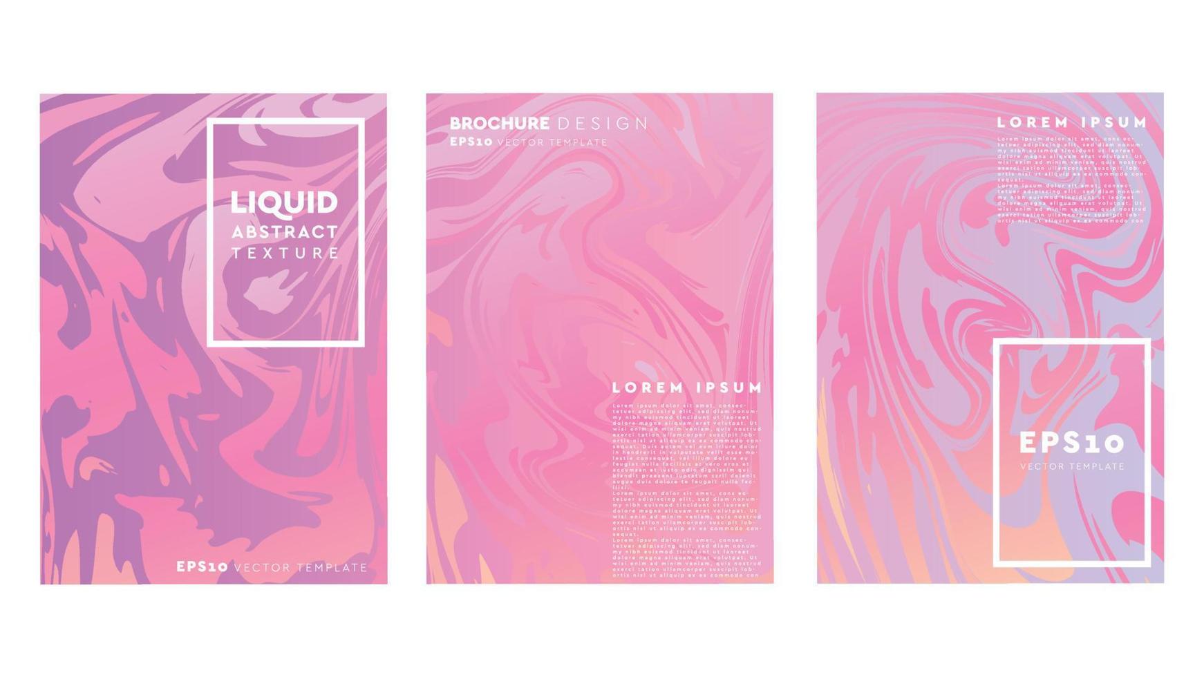 Abstract Liquid Background Texture vector