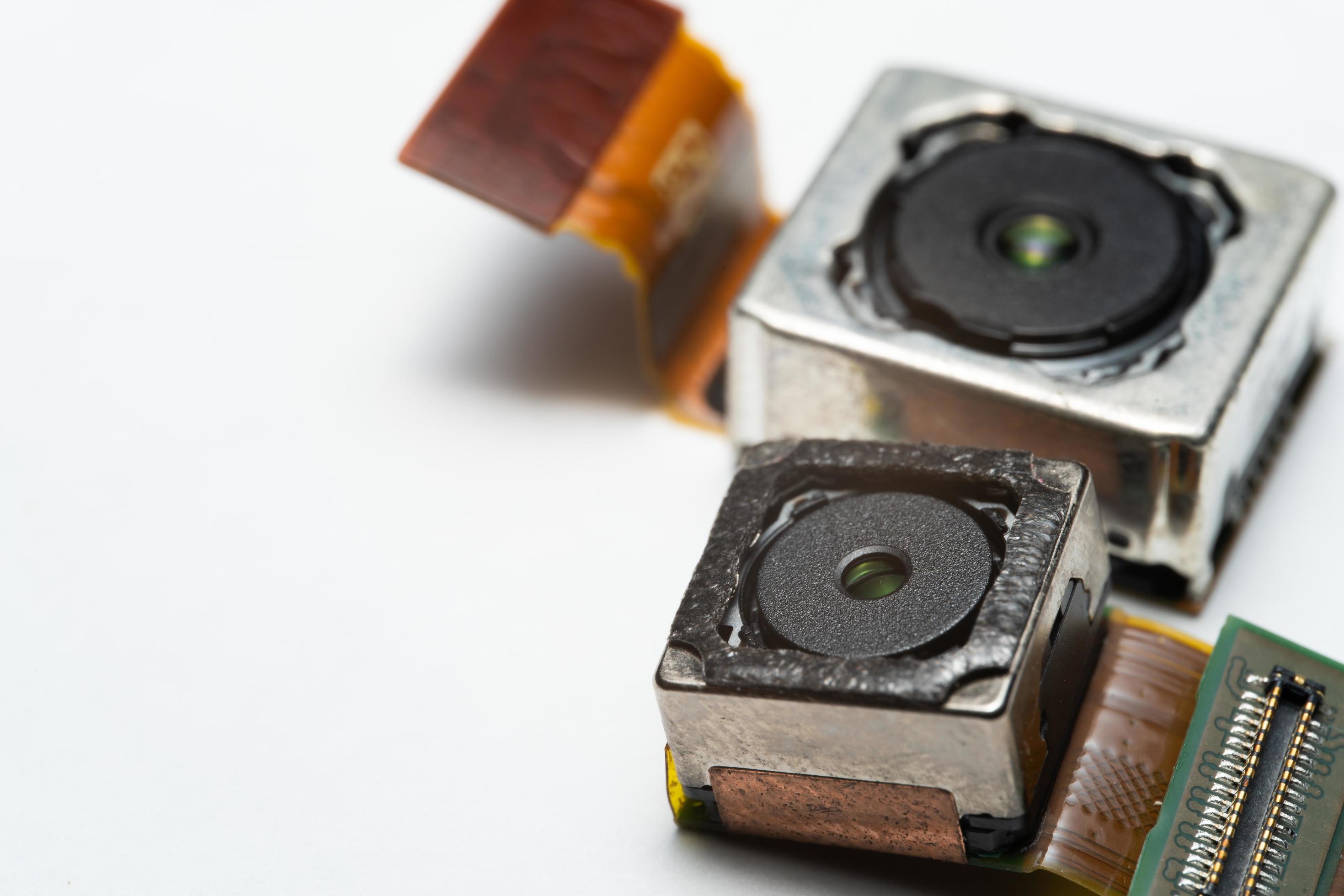 camera modules being used in mobile phones. development of mobile