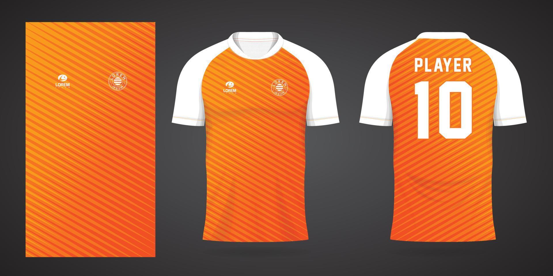 football jersey sport design template vector