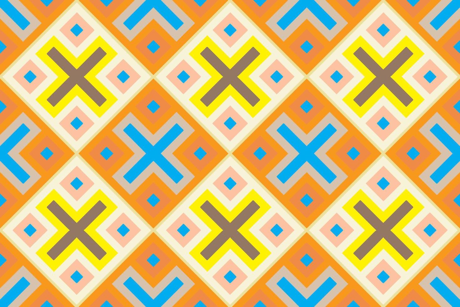 beatiful geometric shapes pattern background vector