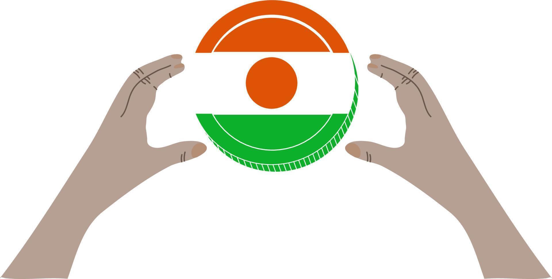 Flag Of Niger vector