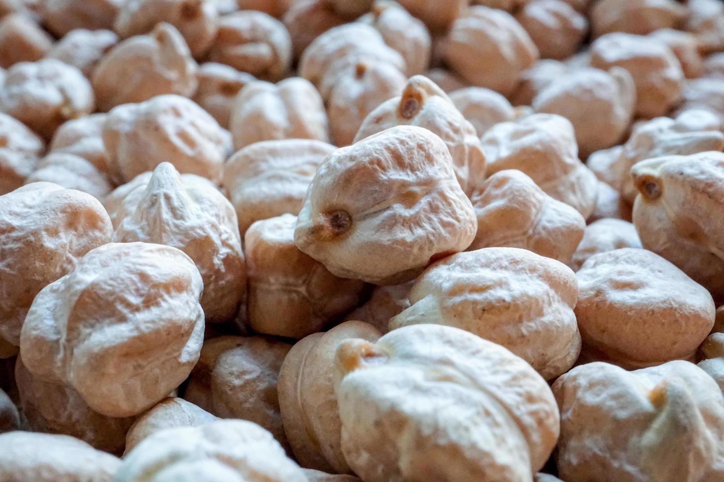 garbanzos para cocinar, alimentos crudos foto