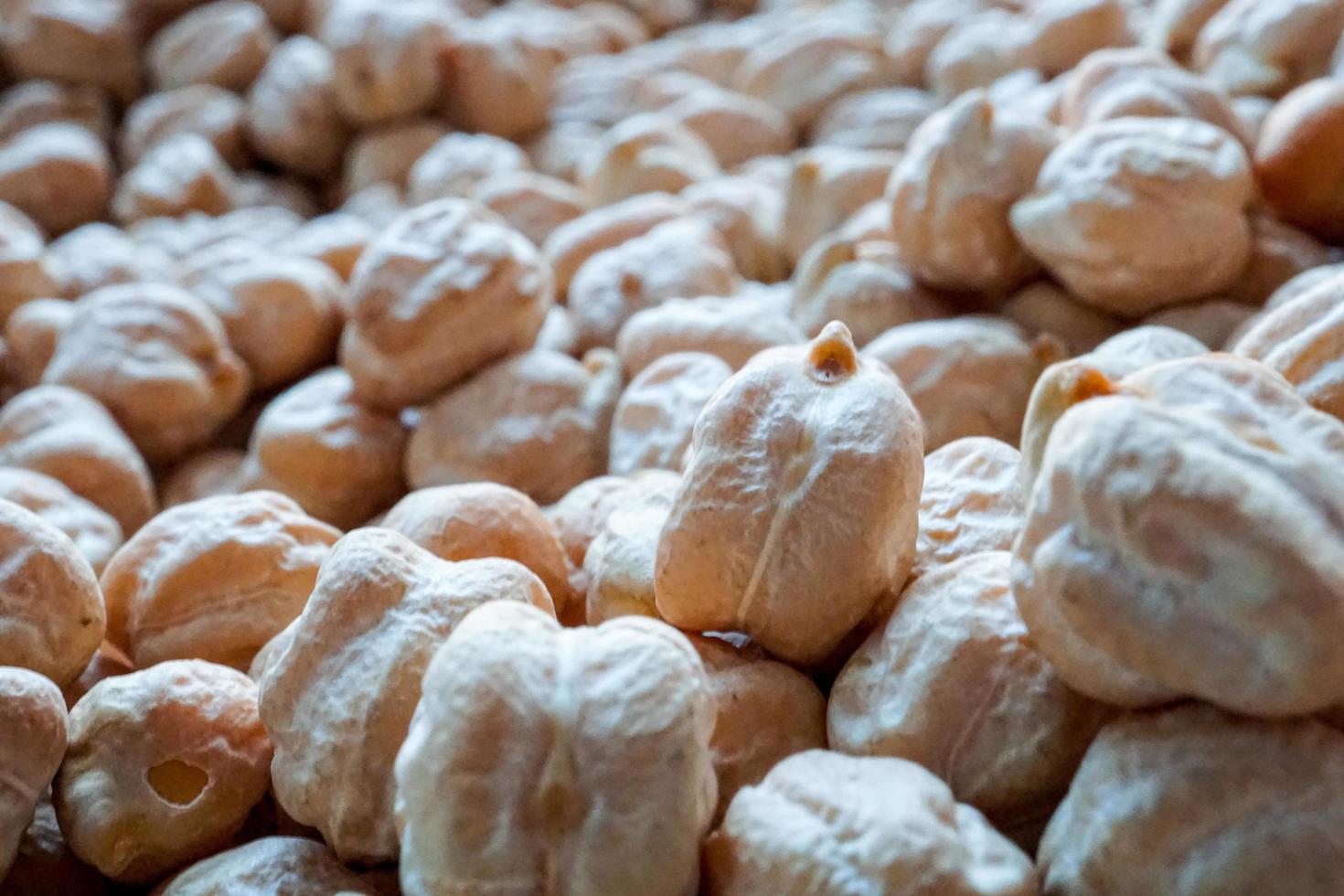 garbanzos para cocinar, alimentos crudos foto