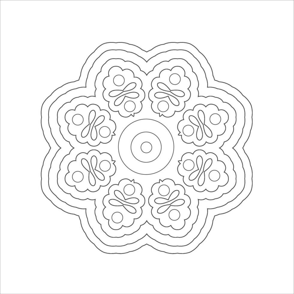 Mandala  design vector