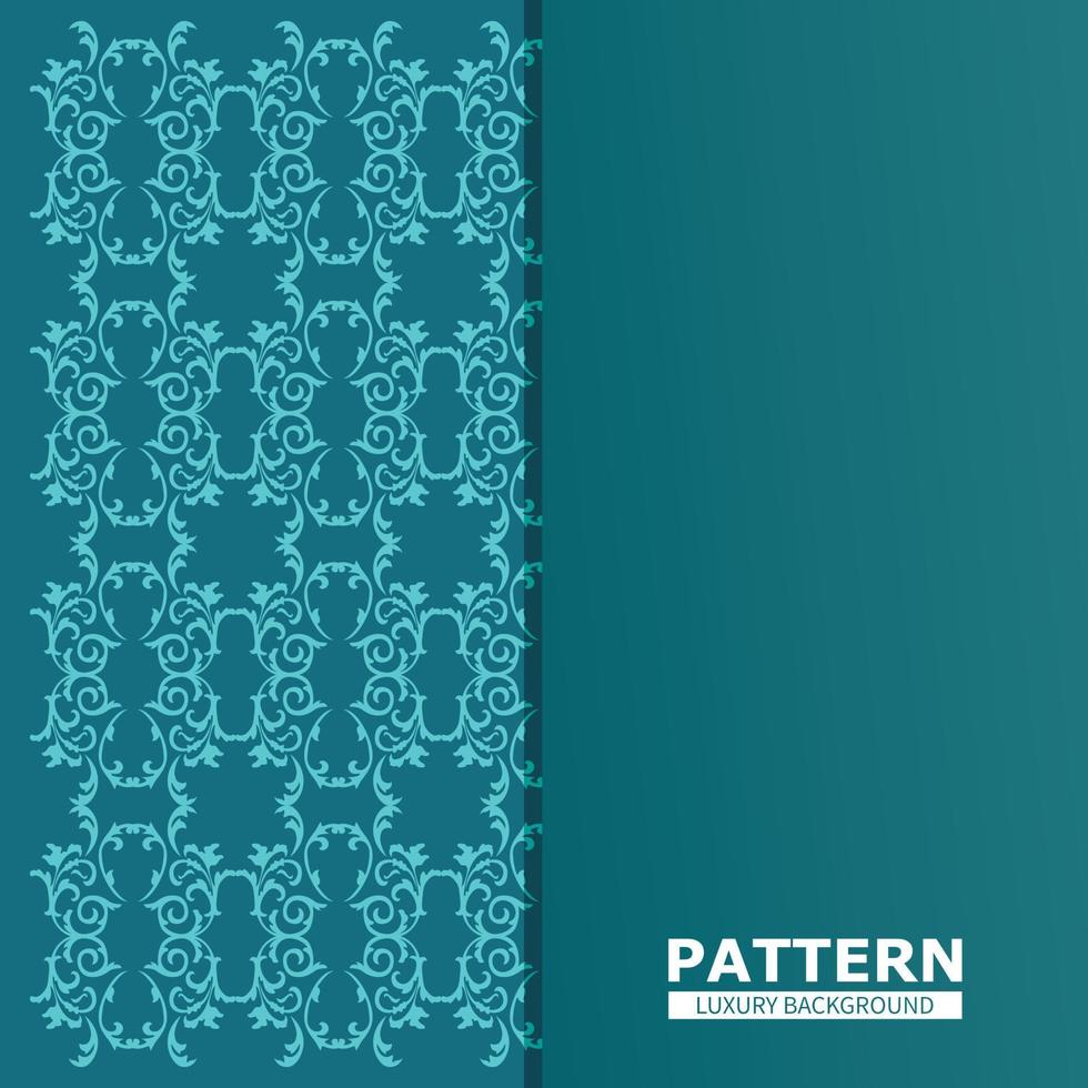 Floral Pattern Ornament Vector Illustration