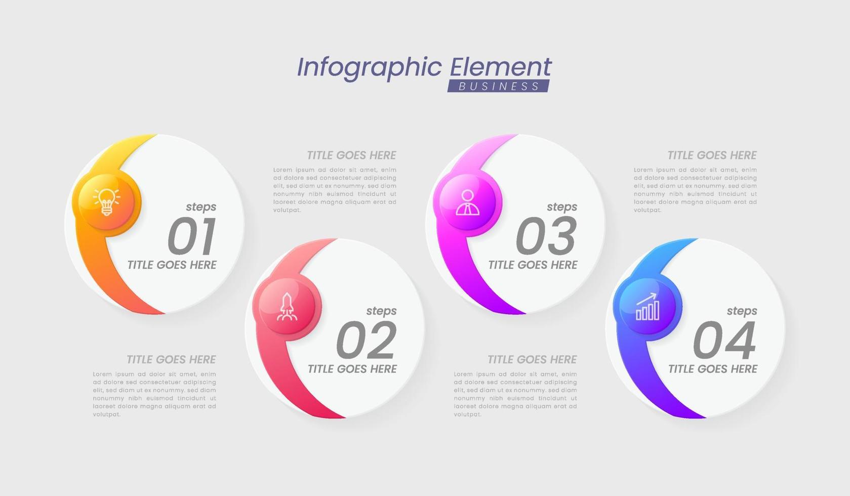 Vector Infographic design template with options or steps. Can be used for process diagram, presentations, workflow layout, banner, flow chart, info graph.