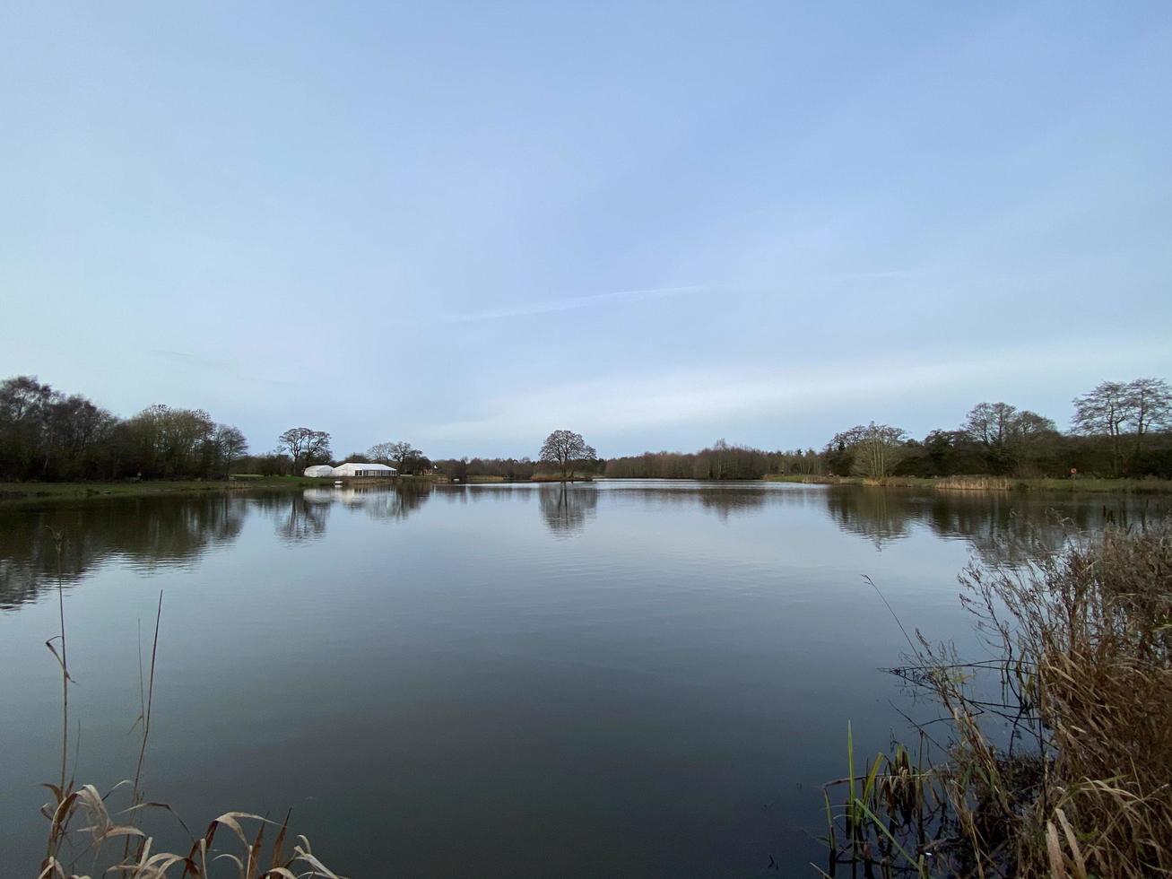 A view of Alderford Lake near Whitchurch in Shropshire photo