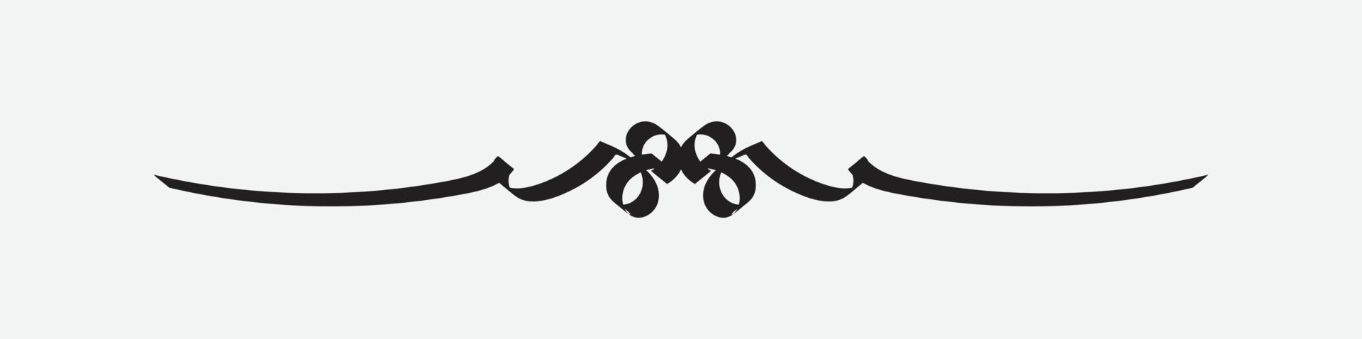 elegant design element. Vector devider