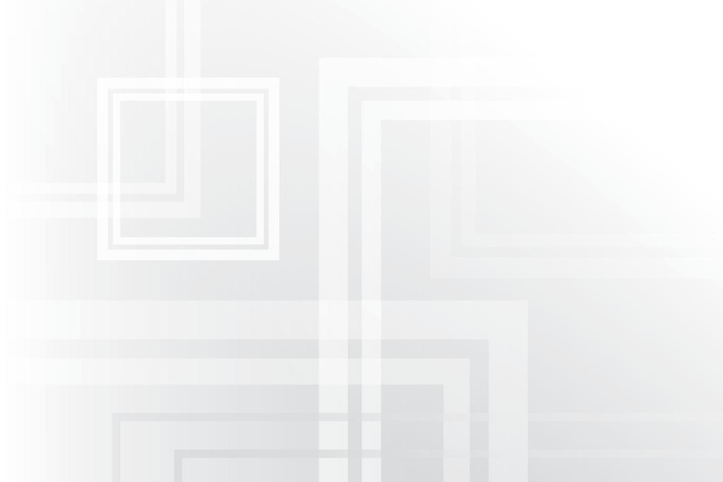 Abstract white and gray color, modern design background with geometric shape. Vector illustration.
