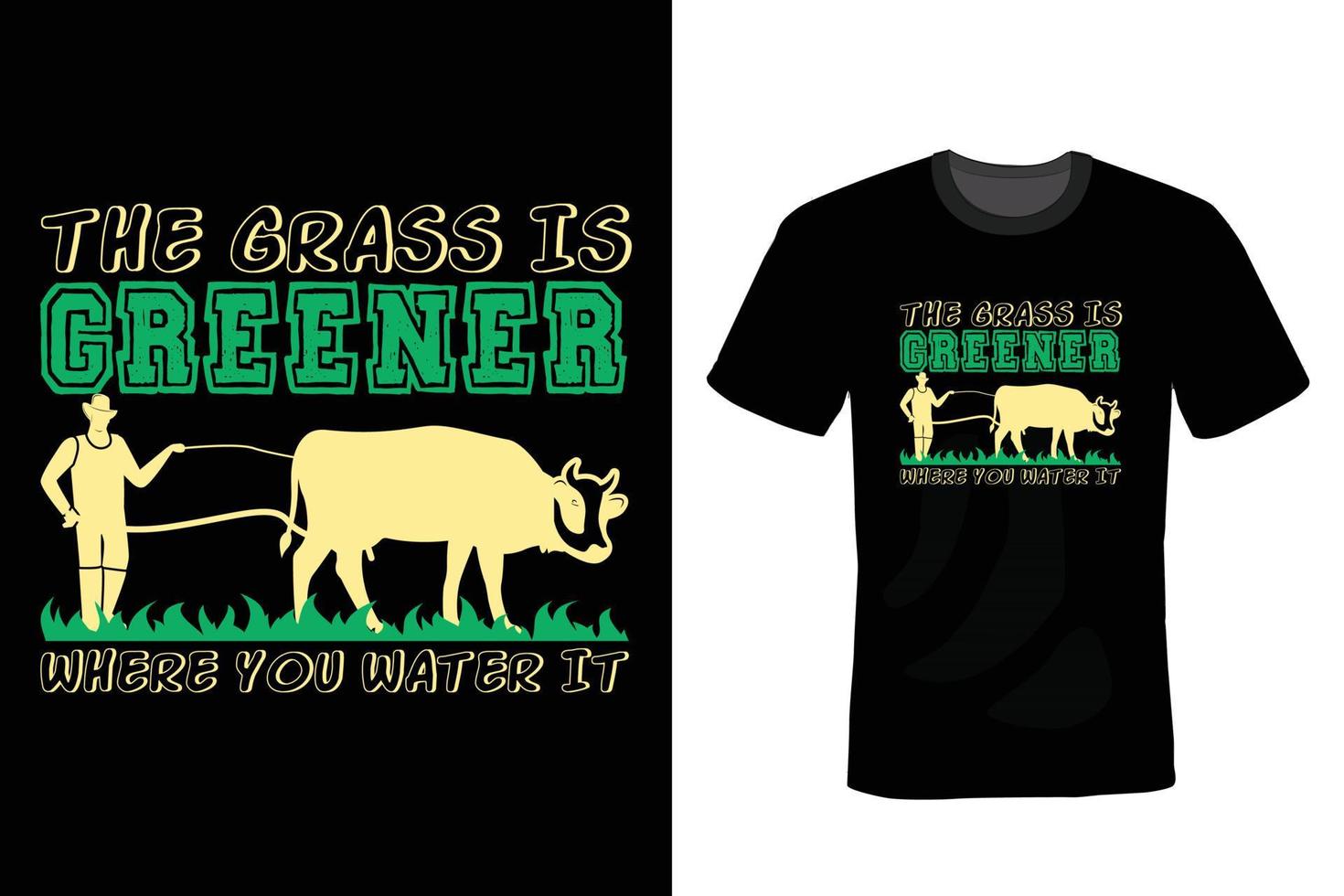 Farmer T shirt design, vintage, typography vector