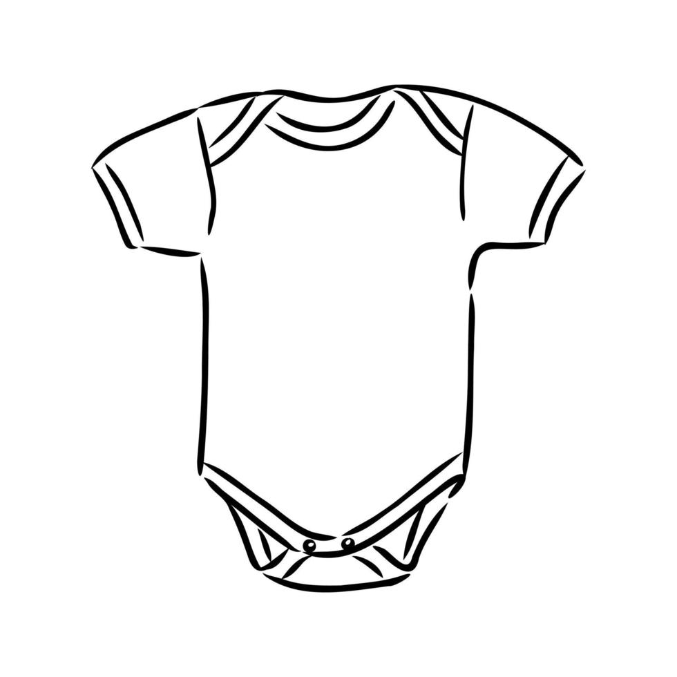 baby body vector sketch