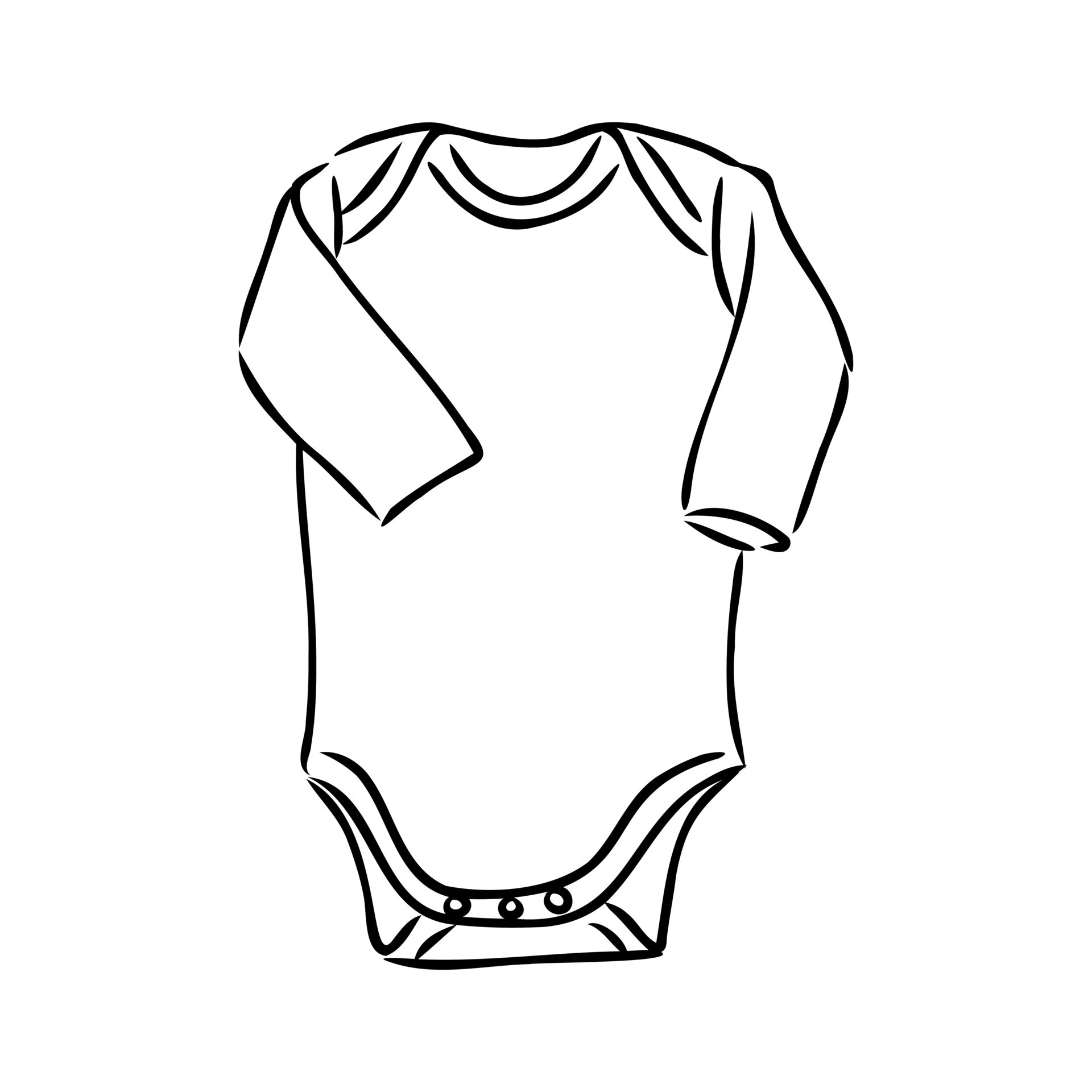 baby body vector sketch 11976341 Vector Art at Vecteezy