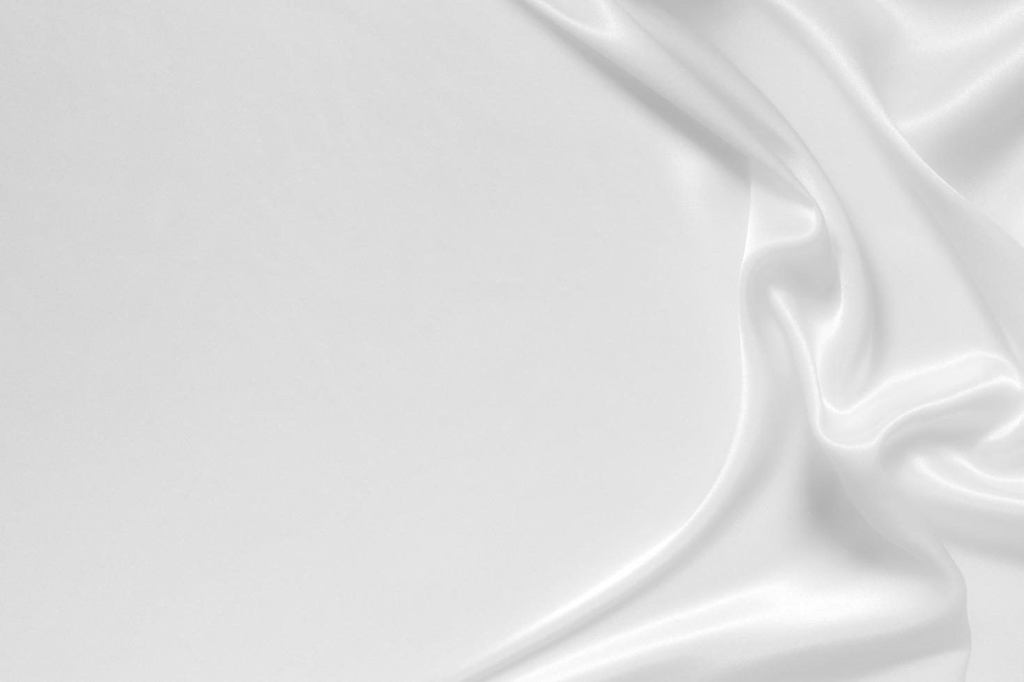 Fondo de textura de tela blanca abstracta foto