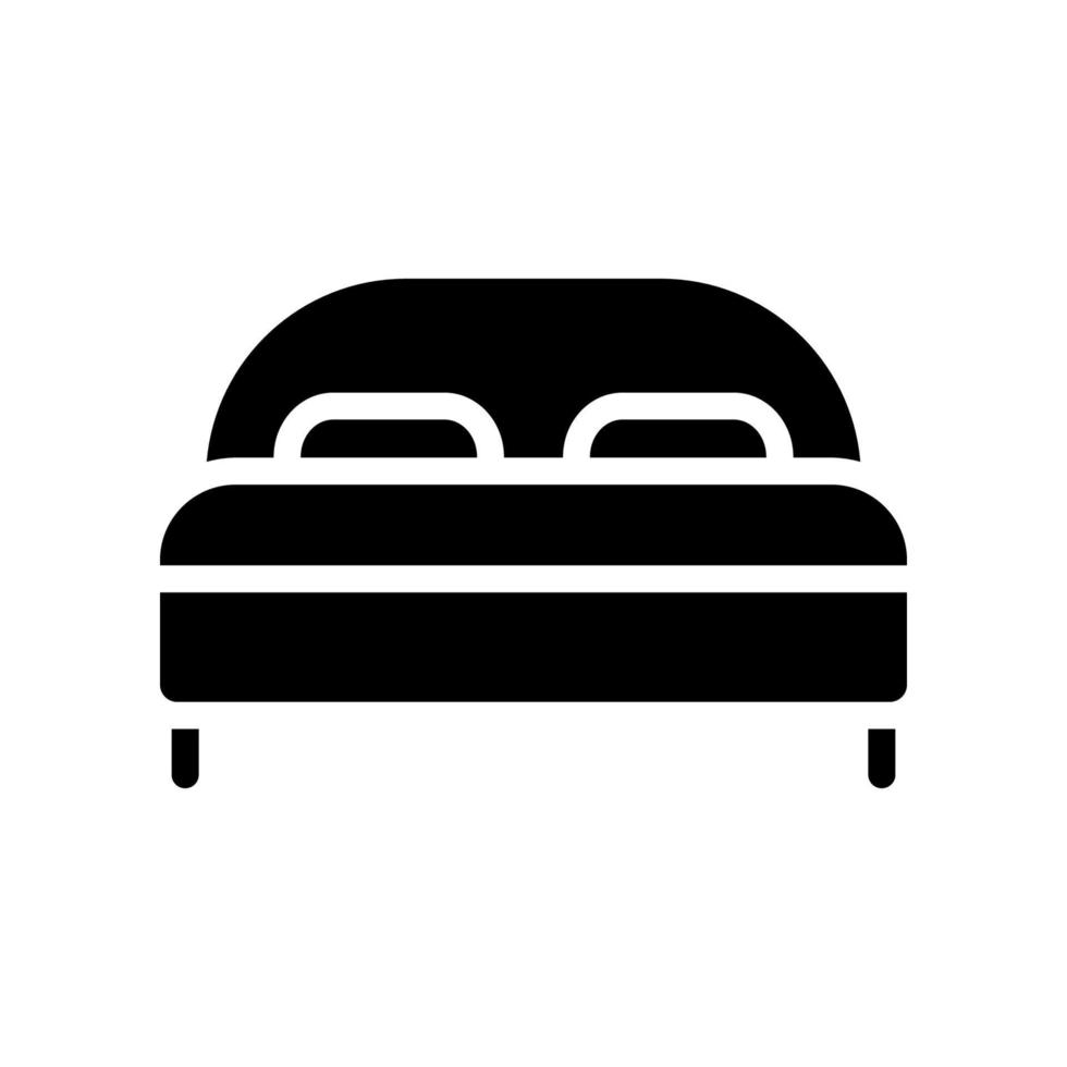 Bed icon template vector