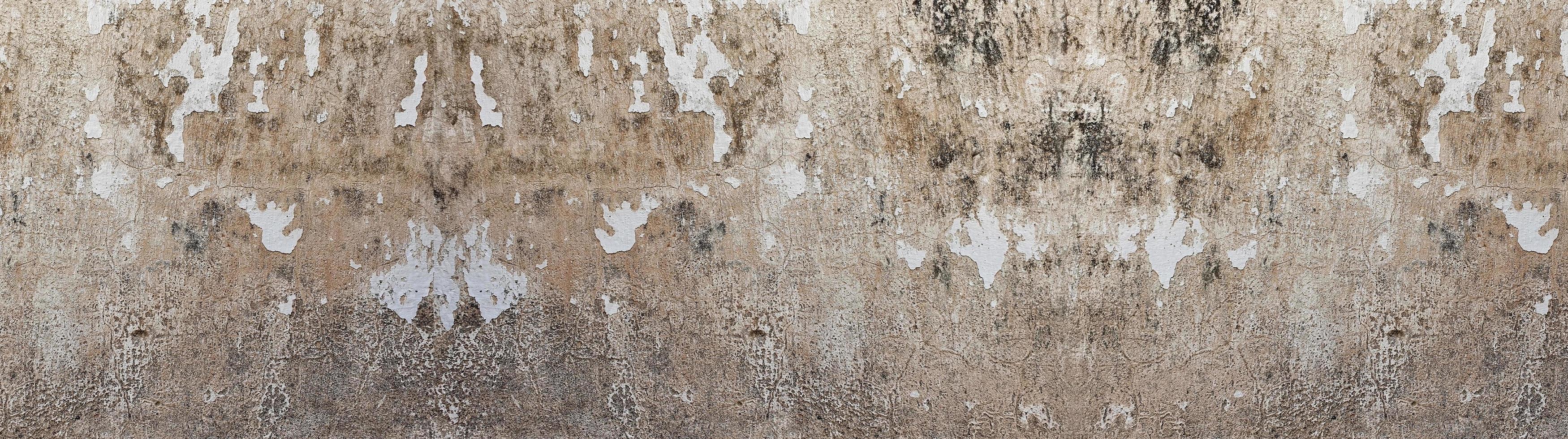 Panoramic concrete wall background. rock abstract wall background photo