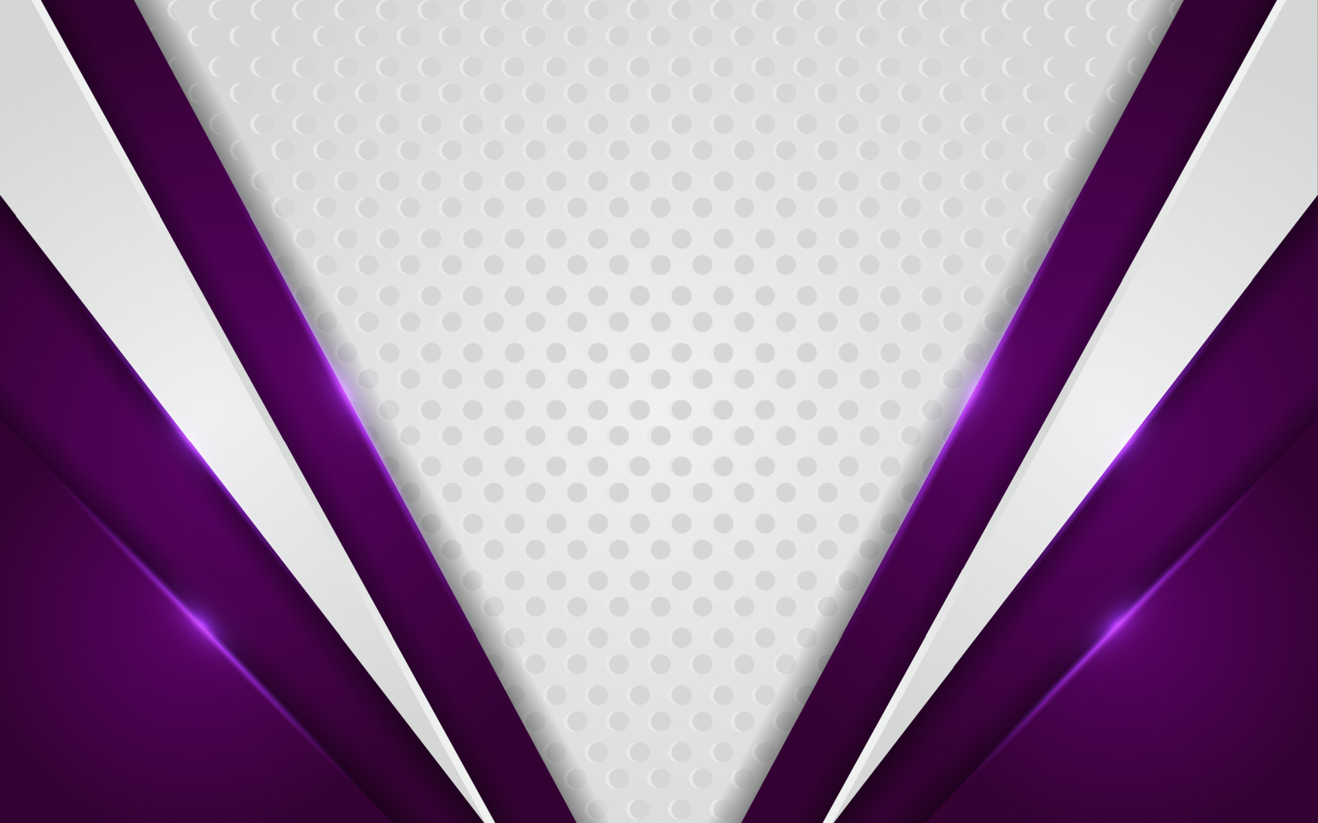 Abstract modern white background combination with line purple glowing