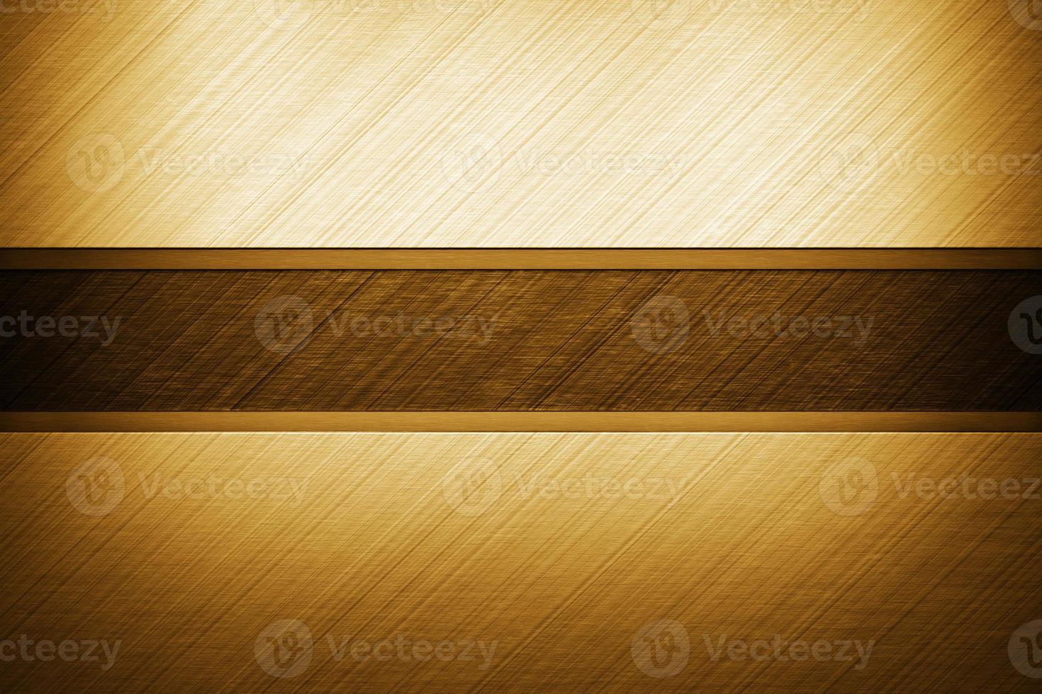 Gold metal background. Brushed metallic texture. 3d rendering photo