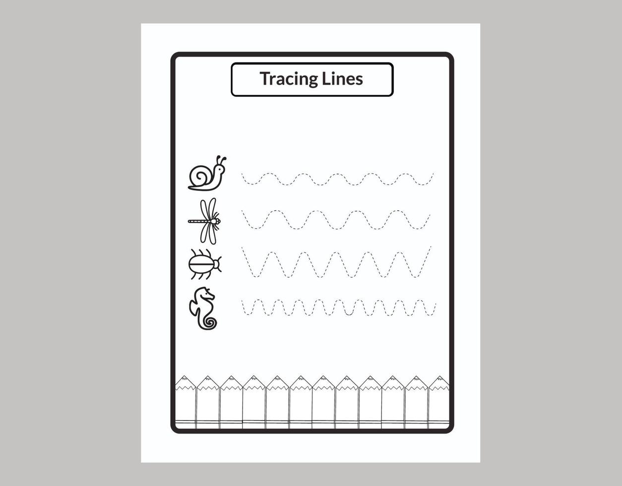 Activity book pages vector