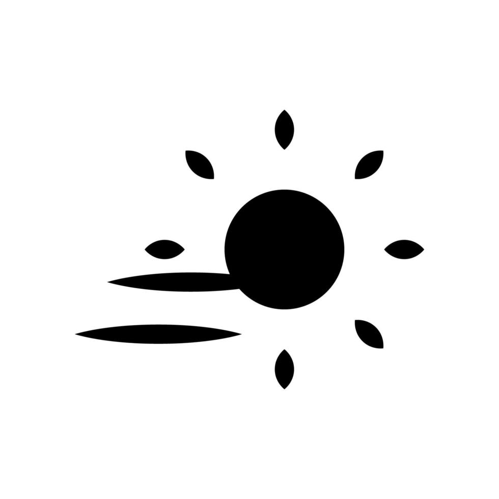 fog day icon vector