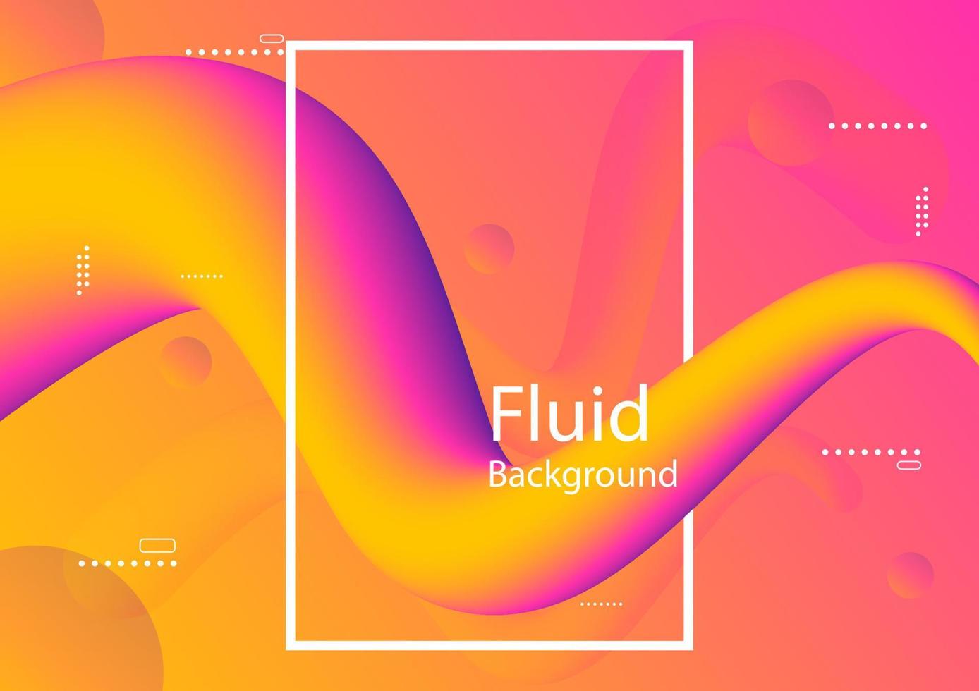 abstract background Fluid liquid style gradient wallpaper vector illustration