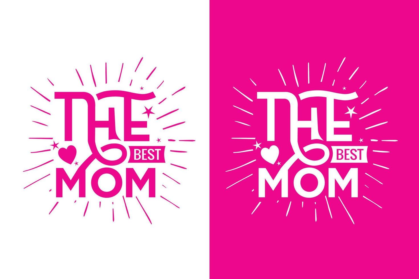 camiseta de mamá del día de la madre de mamá de tipografía nueva creativa vector