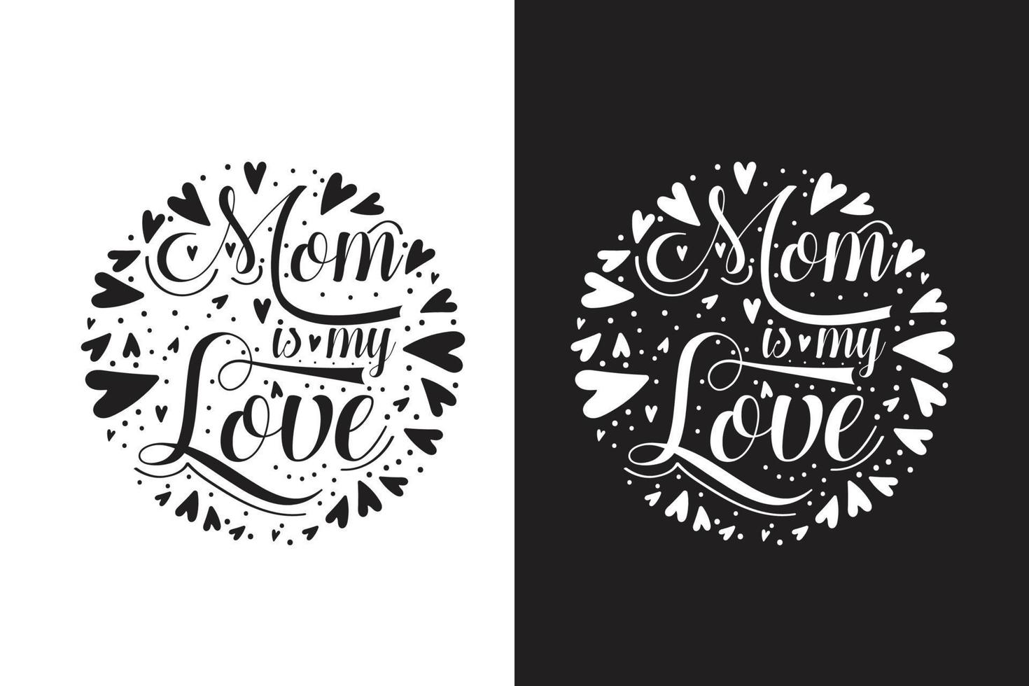 Creative new typography mom mother's day mom t shirt vector