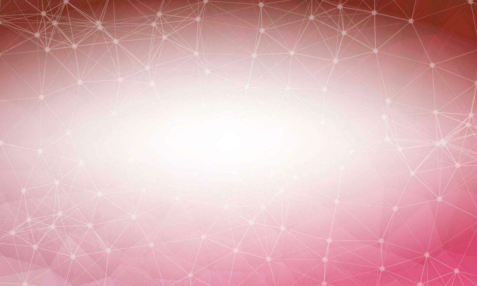 Red low poly background. Polygonal design pattern. Bright mosaic modern geometric design, Creative Design Templates. Connected lines with dots. vector