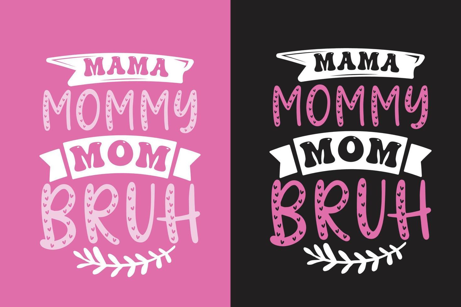 Mother's day creative professional t shirt designs vector