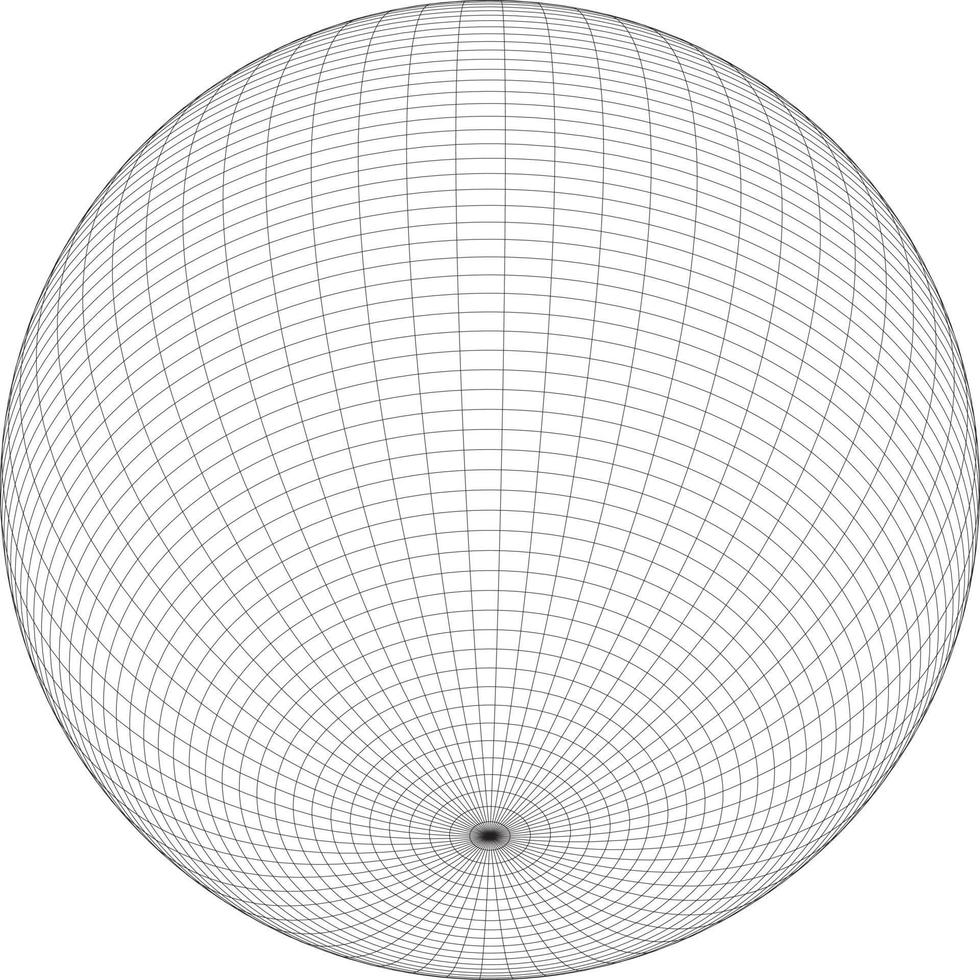 esfera de estructura metálica. globo de estructura metálica. vector