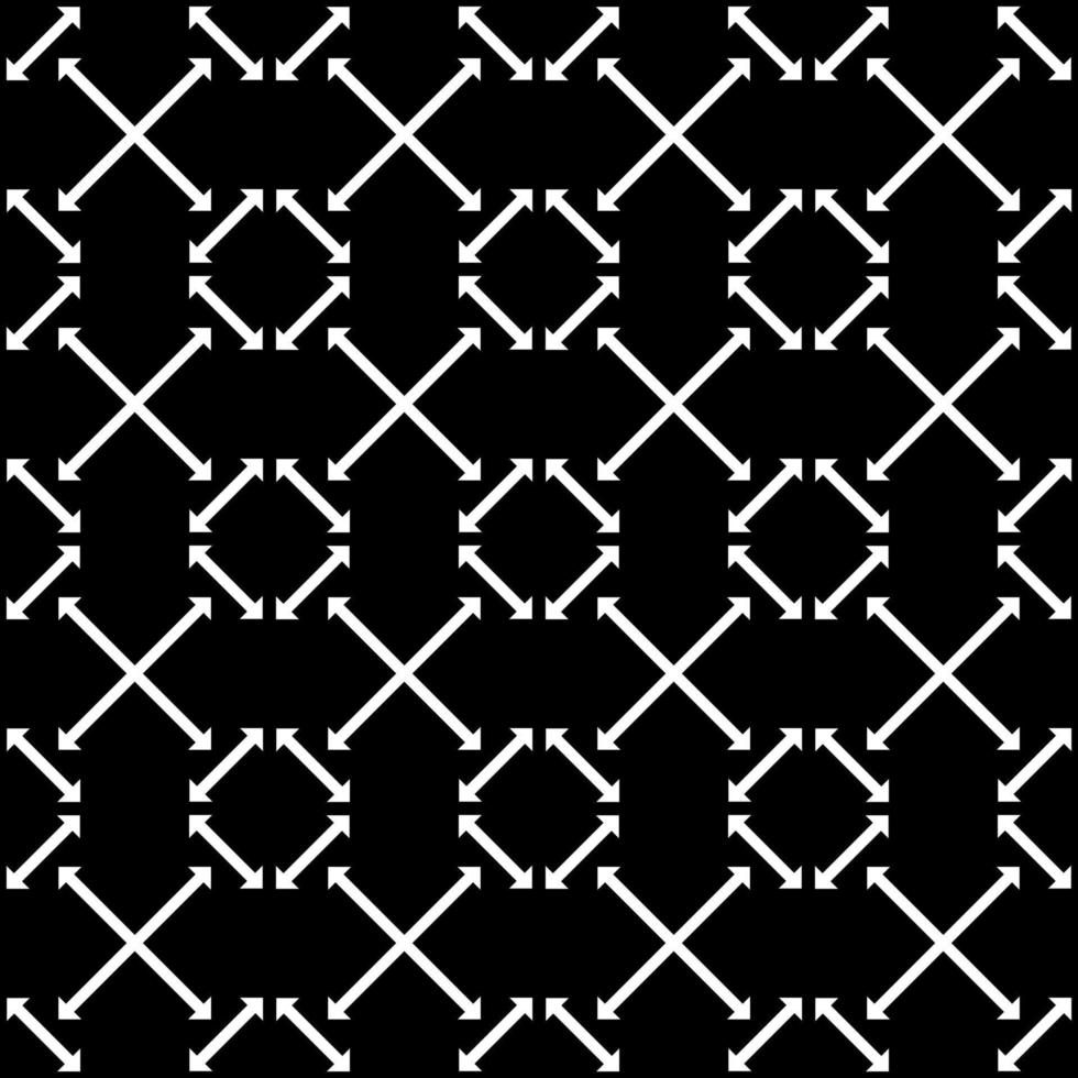 black white asian zig zag geometric pattern vector