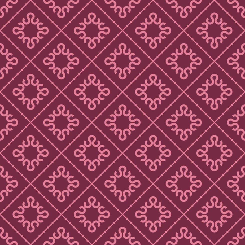 monochrome asain fabric pattern vector