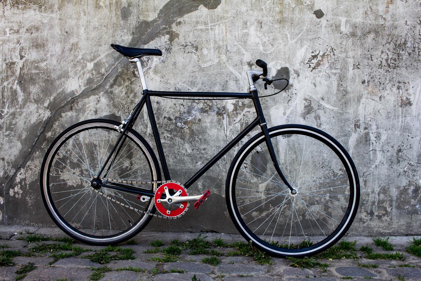 vintage single speed bicycle photo