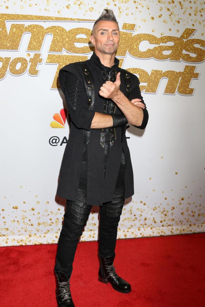 LOS ANGELES  SEP 11, Aaron Crow at the Americas Got Talent Live Show Red Carpet at the Dolby Theater on September 11, 2018 in Los Angeles, CA photo