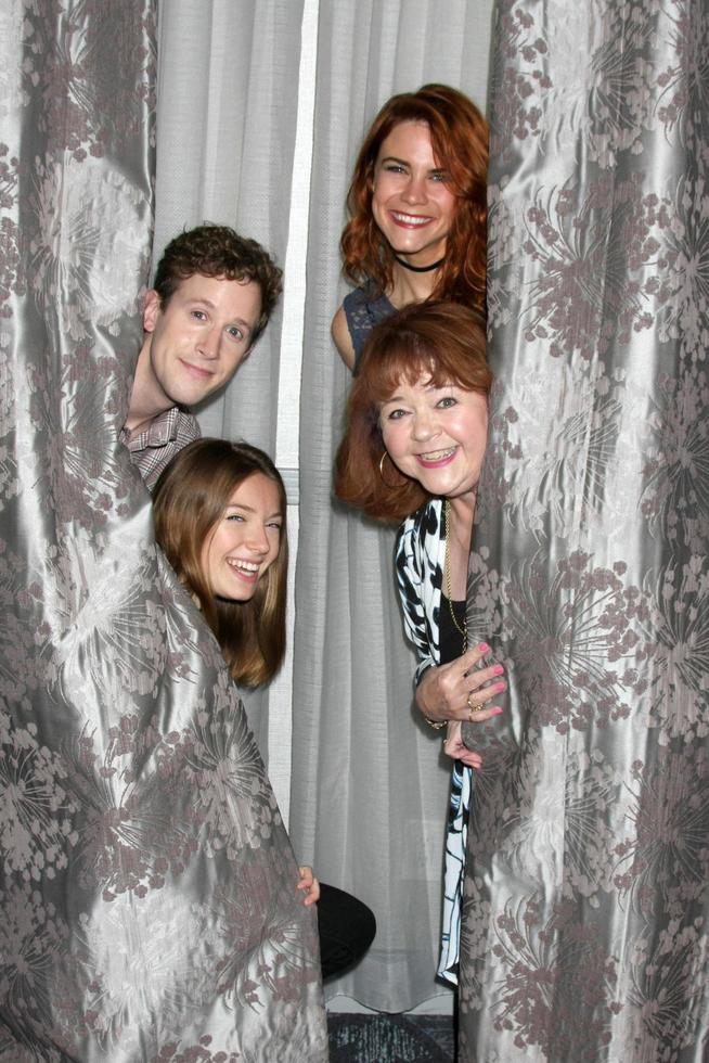 LOS ANGELES  AUG 20, Alex Wyse, Courtney Grosbeck, Courtney Hope, Patrika Darbo at the Bold and the Beautiful Fan Event 2017 at the Marriott Burbank Convention Center on August 20, 2017 in Burbank, CA photo