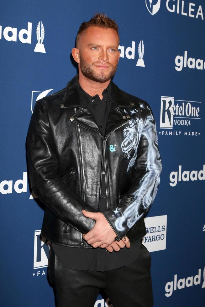 LOS ANGELES, APR 12 - August Getty at GLAAD Media Awards Los Angeles at Beverly Hilton Hotel on April 12, 2018 in Beverly Hills, CA photo