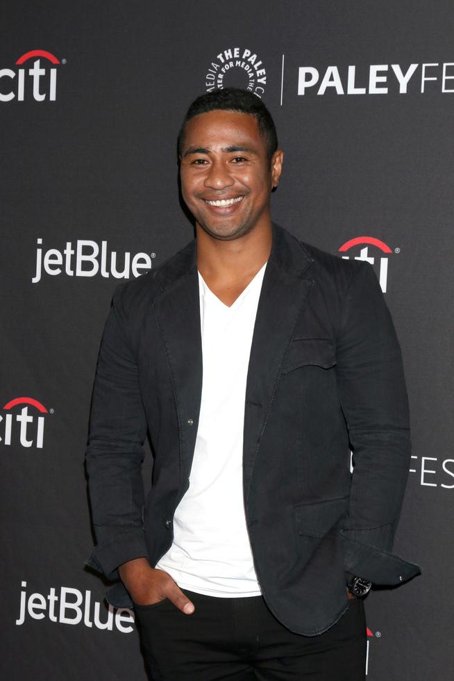 LOS ANGELES, MAR 23 - Beulah Koale at the PaleyFest, Hawaii Five, 0, MacGyver, and Magnum P I  Event at the Dolby Theater on March 23, 2019 in Los Angeles, CA photo