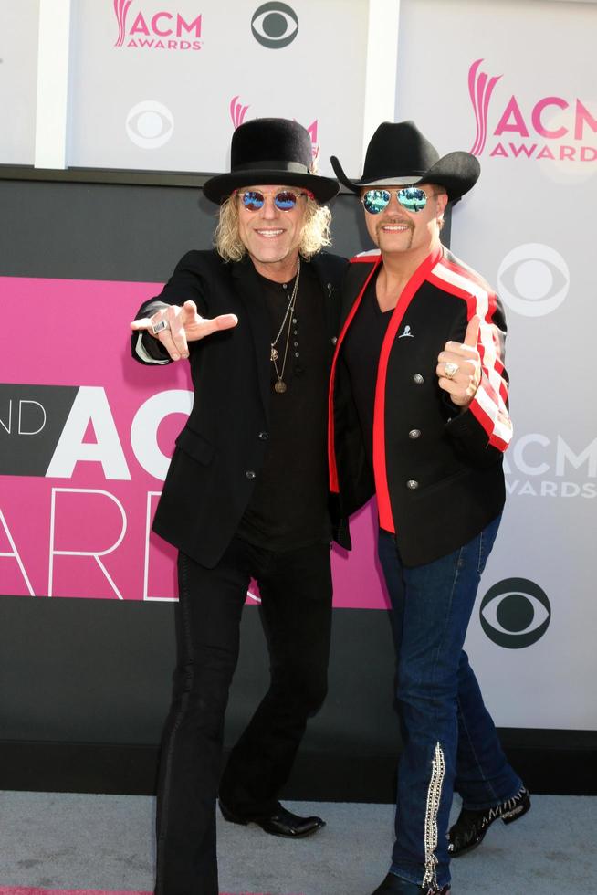 LAS VEGAS, APR 2 - Big and Rich at the Academy of Country Music Awards 2017 at T, Mobile Arena on April 2, 2017 in Las Vegas, NV photo