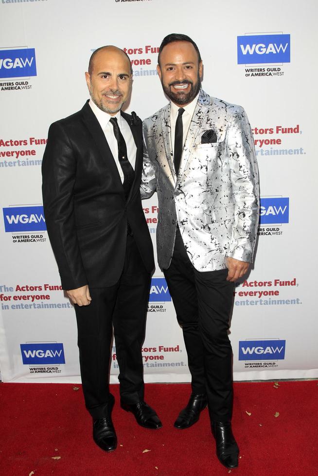 LOS ANGELES, JUN 11 - David Paul, Nick Verreos at the Actors Funds 21st Annual Tony Awards Viewing Party at the Skirball Cultural Center on June 11, 2017 in Los Angeles, CA photo