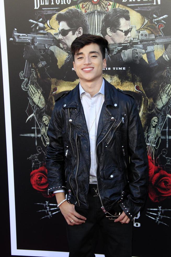 LOS ANGELES, JUN 26 - Elijah Rodriguez at the Sicario  Day Of The Soldado Premiere at the Village Theater on June 26, 2018 in Westwood, CA photo