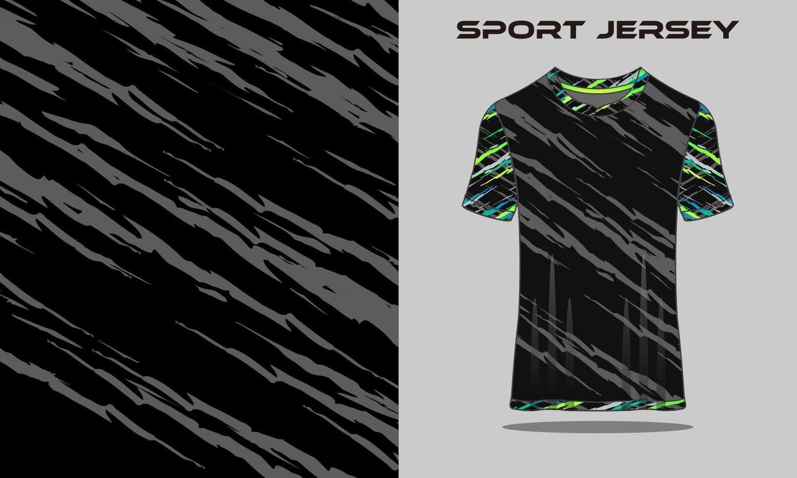 tshirt jersey grunge uniform vector