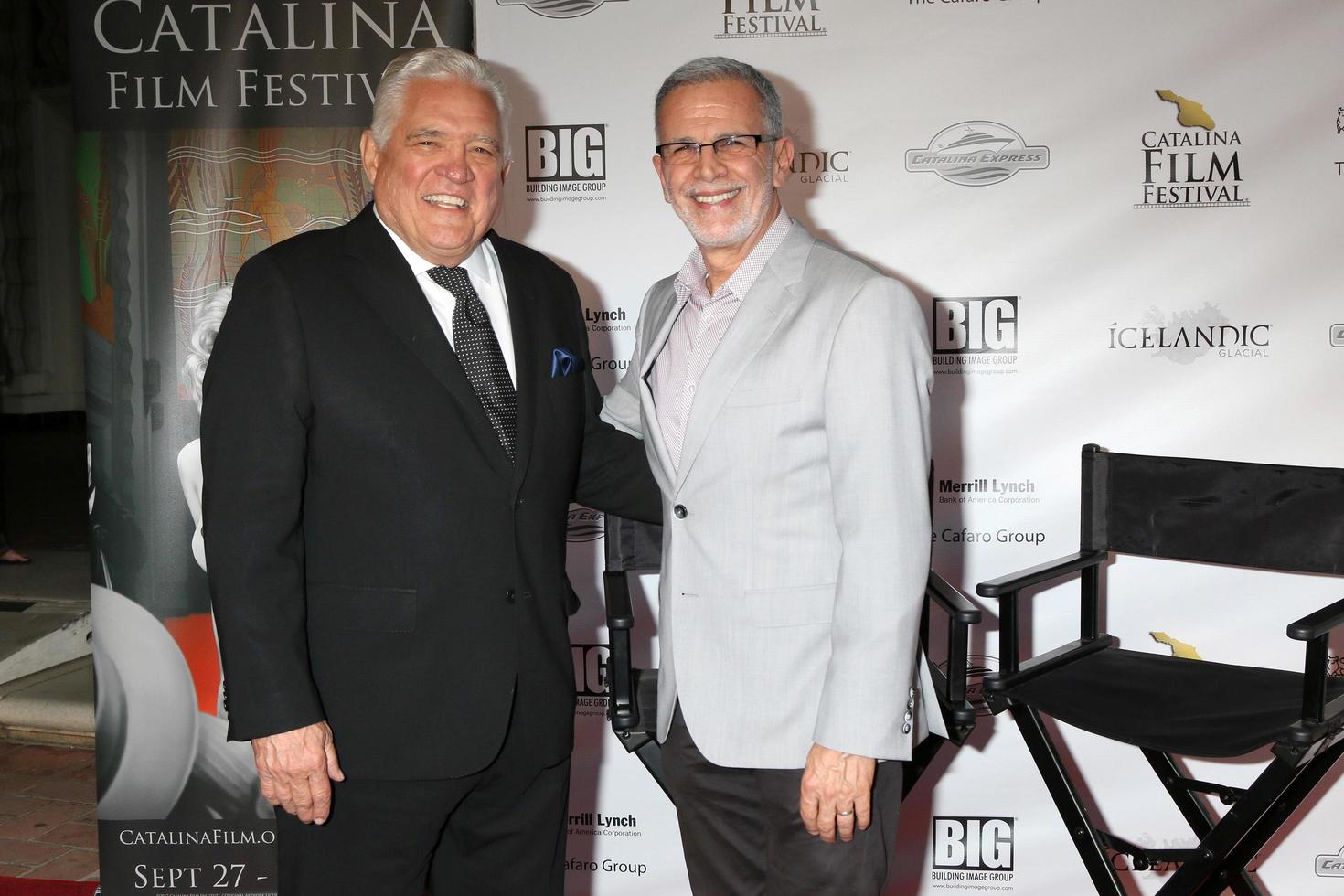 LOS ANGELES, SEP 29 - GW Bailey, Tony Plana at the Catalina Film Festival, September 29 2017 at the Casino on Catalina Island on September 29, 2017 in Avalon, CA photo