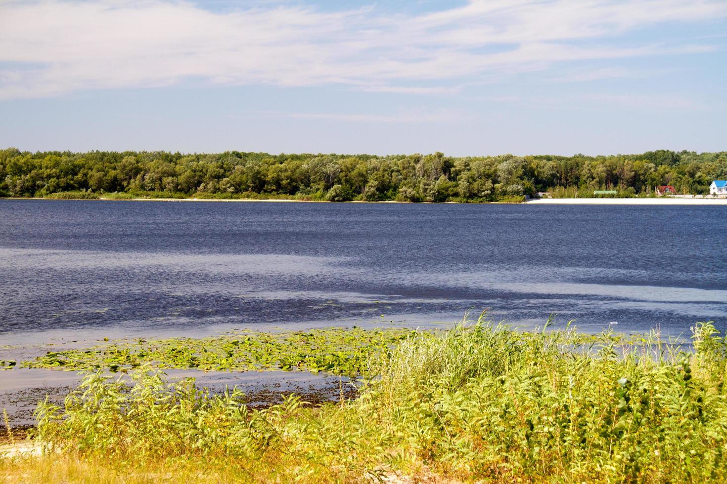 Dnipro river coast photo