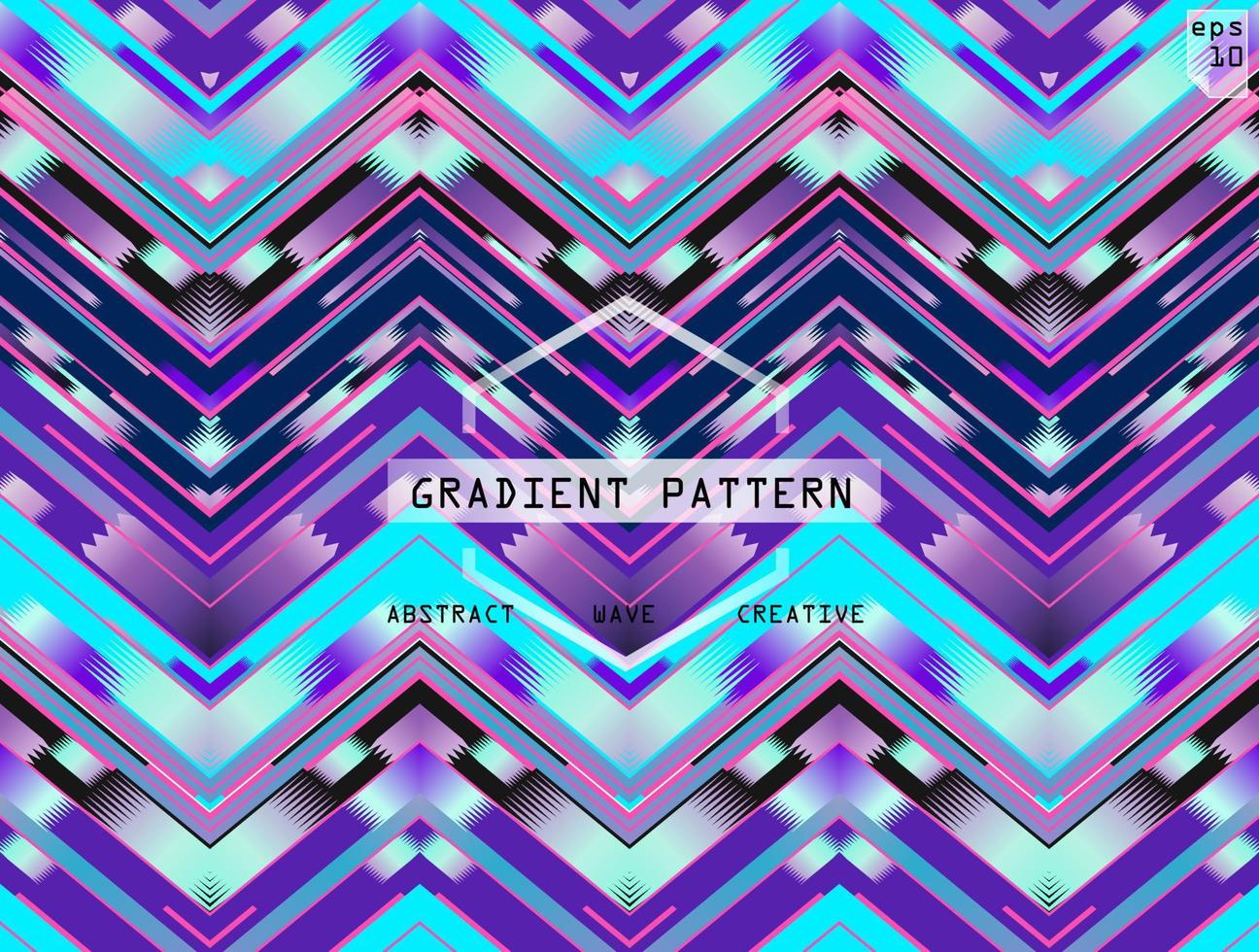 geometric gradient abstract background. sinuous organic gradients pattern vector