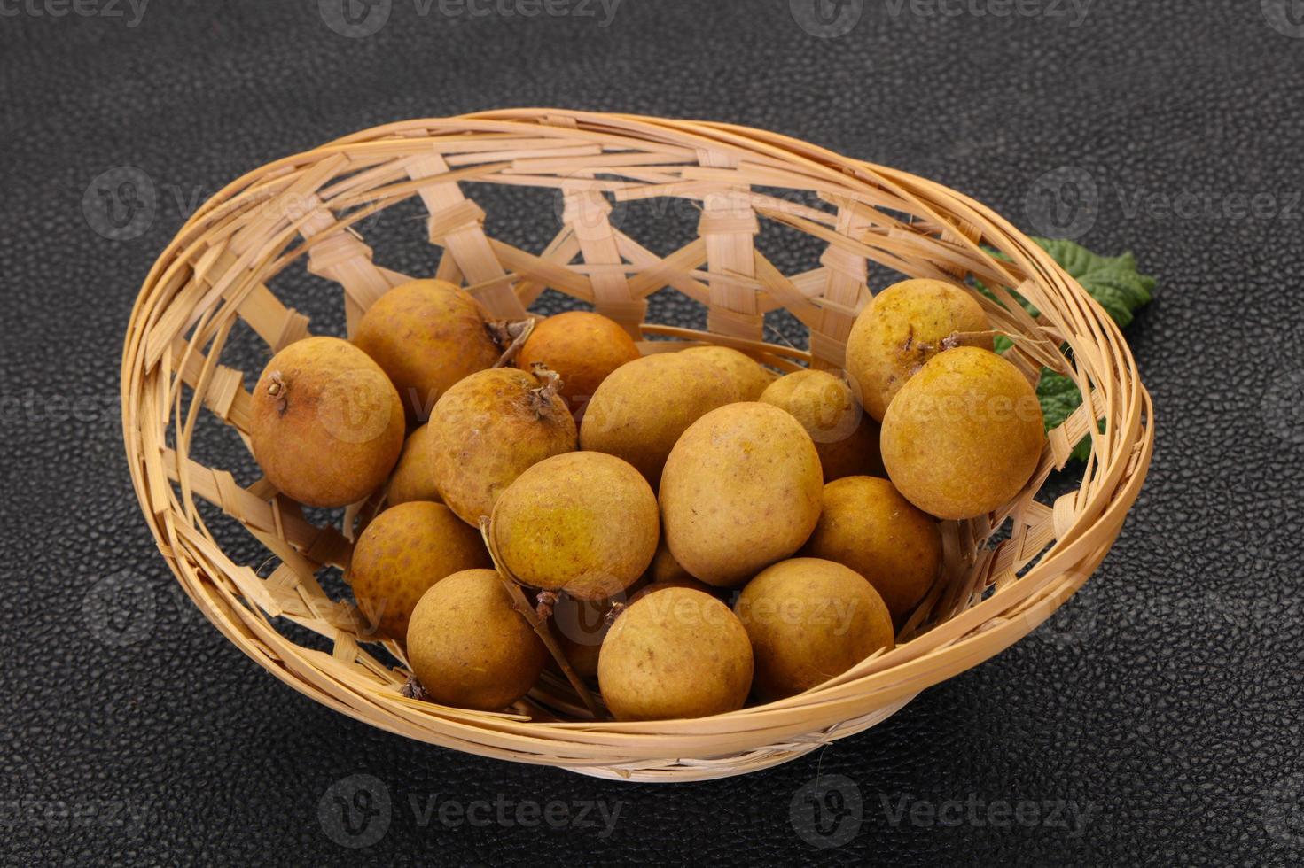Tropical fruit longan photo