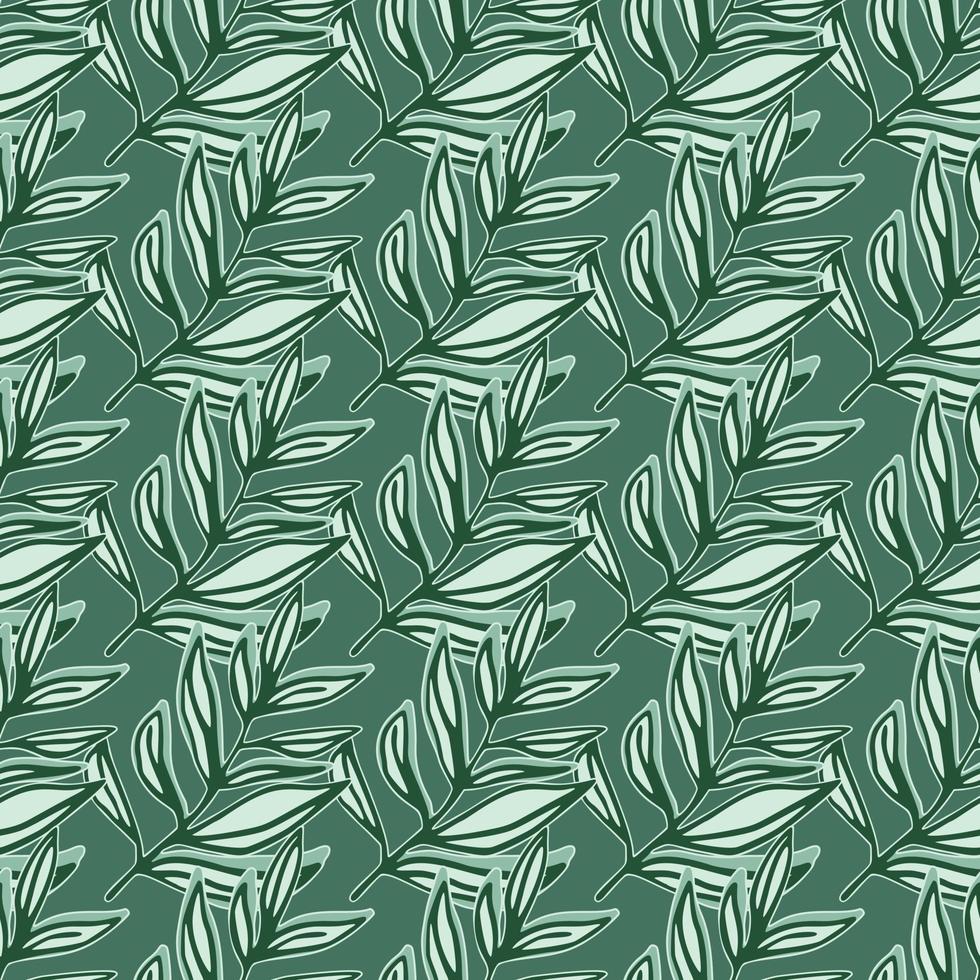 Tropical pattern, palm leaves seamless. Modern jungle leaf seamless pattern. Botanical floral background. vector