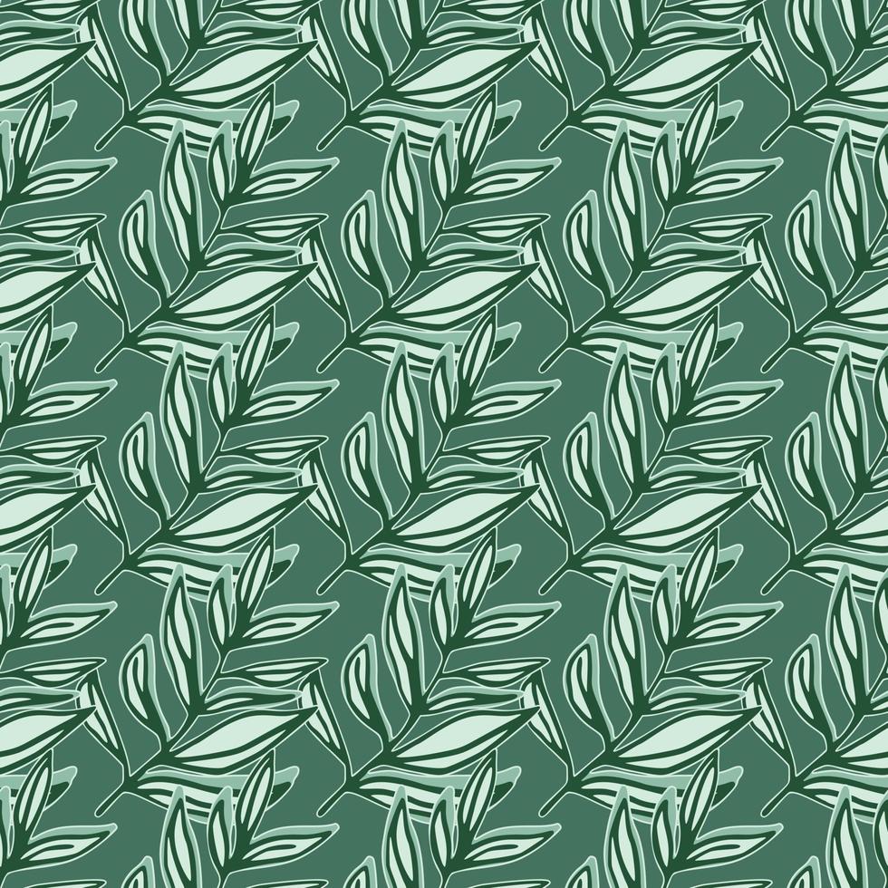 patrón tropical, hojas de palma sin costuras. patrón sin costuras de hoja de selva moderna. fondo floral botánico. vector