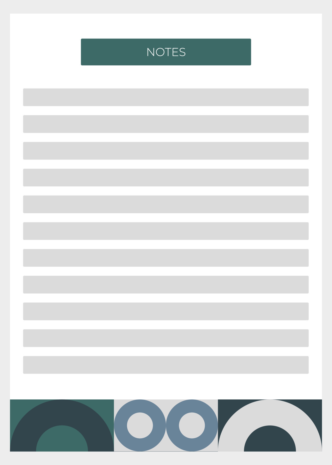 Simple printable weekly notes paper. Business organizer page. Paper Simple printable weekly notes paper. Business organizer page. Paper